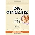 Be Amazing Vegan Protein Powder | 20g Plant-Based Protein with Prebiotics Fibers | Sugar-and-Gluten-Free Shake Mix, Low Carb Non-Dairy Smoothie | Brown Sugar Oatmeal, 25 Servings