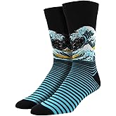 Socksmith The Wave Socks Black Size 10-13, 1 EA