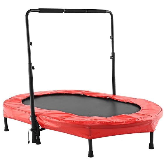 Folding ParentChild Trampoline, Twin Trampoline with Safety Pad and