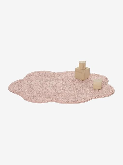 Vertbaudet Teppich Fur Kinderzimmer Zartrosa One Size Amazon De
