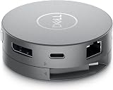 Dell DA310 USB-C Mobile Adapter 6-Port Multi Hub 4K HDMI VGA DP RJ-45 view 1