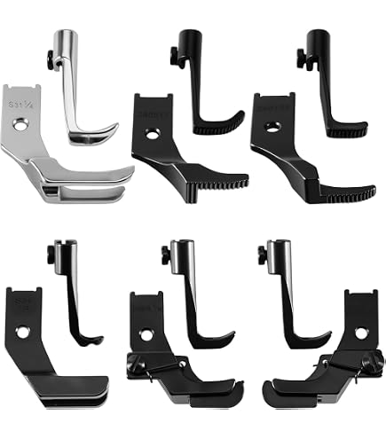 Amazon.com: Cutex Right Toe Zipper Foot with Smooth Bottom for