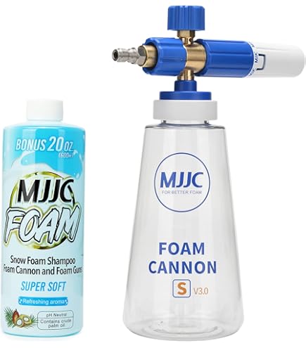 Amazon.com: MJJC Foam Cannon S V3.0 (Thicker Snow Foam Technology