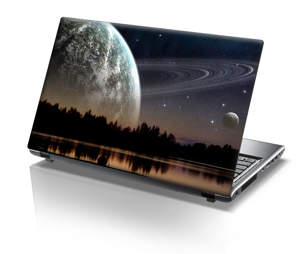 TaylorHe 15.6 inch 15 inch Laptop Skin Vinyl Decal with Colorful Patterns and Leather Effect Laminate MADE IN BRITAIN Lonely Planet