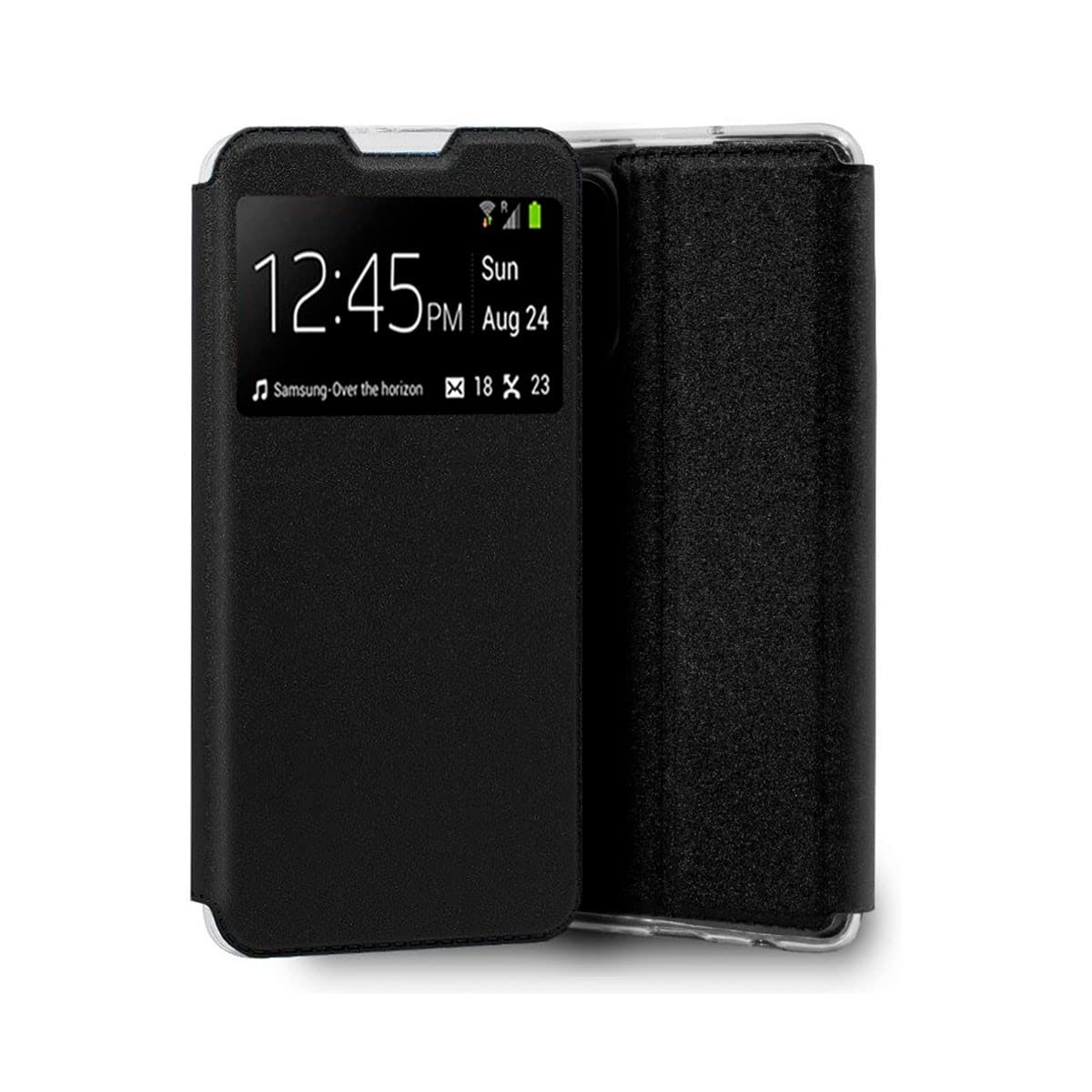 Cool Flip Cover Case for Xiaomi Mi 11i / Pocophone F3 Smooth Black