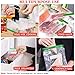 Sous Vide Bags 30 Packs, BQYPOWER Reusable BPA Free Freezer Safe Vacuum Food Storage Bags & Sandwich baggies, 3 Sizes Sous Vide Bag Large Kit for Anova and Joule Cookers & Food Storaging