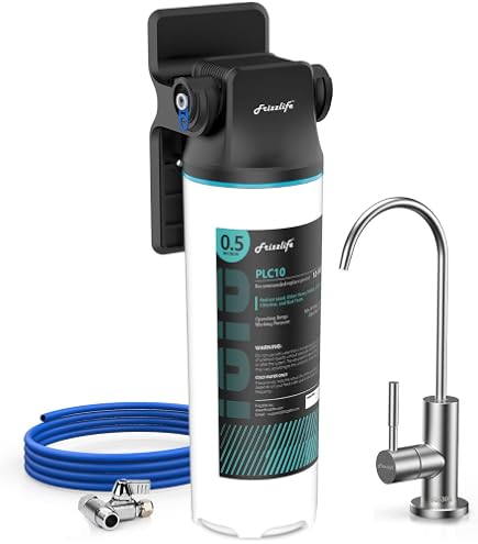 Frizzlife PLC10 Replacement Water Filter Cartridge - Compatible With FK99/FP99/SW10/SW10F Under Sink Systems-676960