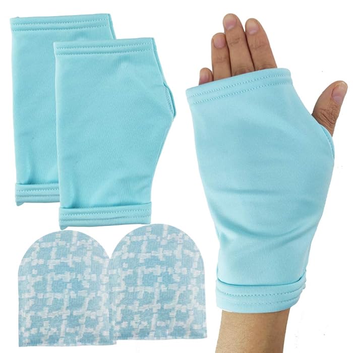 Buy Hot and Cold Hand Therapy Gloves, Hand Ice Pack, Ice and Heat Therapy Pain Relieving Mittens