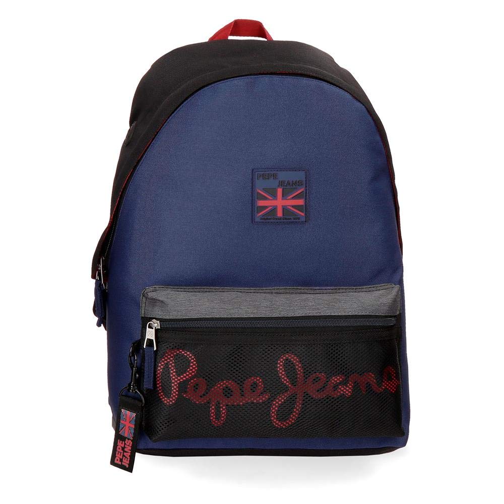 Pepe Jeans Hammer Backpack Multicoloured 31x42x17,5 cms Polyester 22.79L