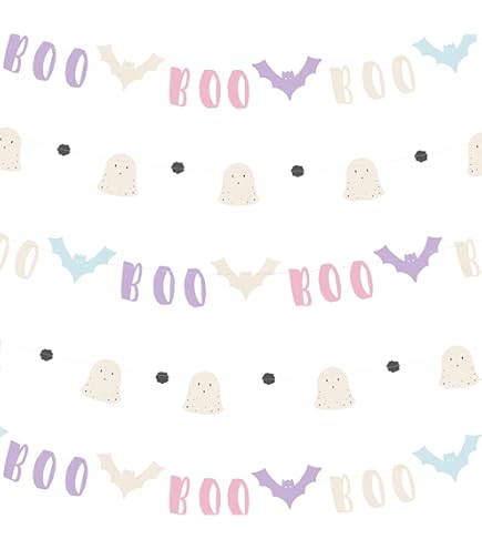 210 Stück Rosa Halloween-Konfetti Mix Mit Geister-Motiven – Perfekt Für Geburtstags- & Halloween-Partys