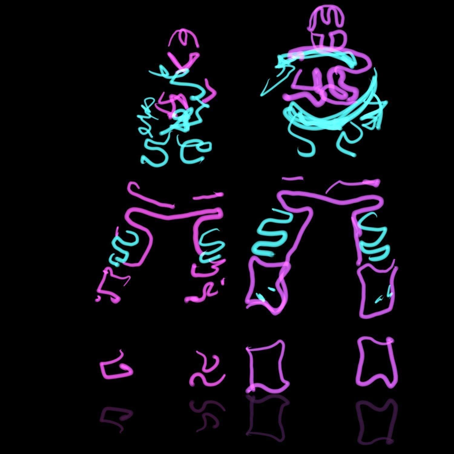 Rot,Grün,Blau,Weiß,Rosa Sunboia 5 Stück 3M EL Wire Kit EL Kabel Neon