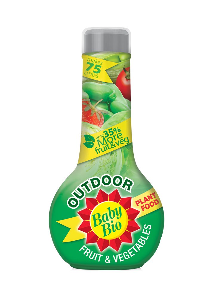 SBM Life Science Baby Bio 84903450 Fruit & Veg Feed, Outdoor Plant Fertiliser, 750ml, Concentrate