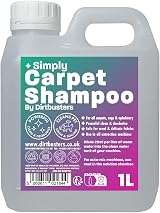 Dirtbusters Simply Carpet Cleaner Shampoo 1L 3-In-1 Powerful Cleaner