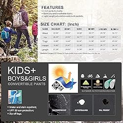 Kids’Cargo Pants, Youth Boys' Hiking