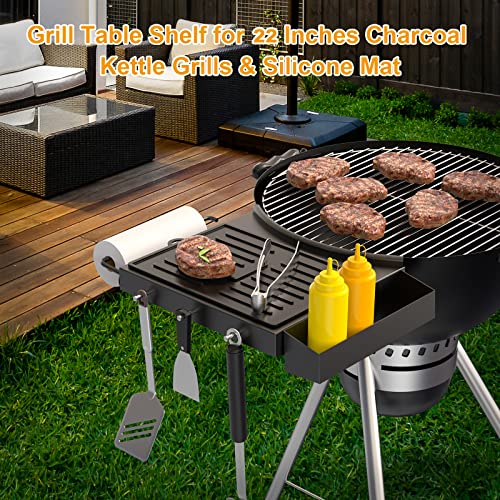 Grill Table Shelf for er 22 Inches Kettle Master Touch/Original