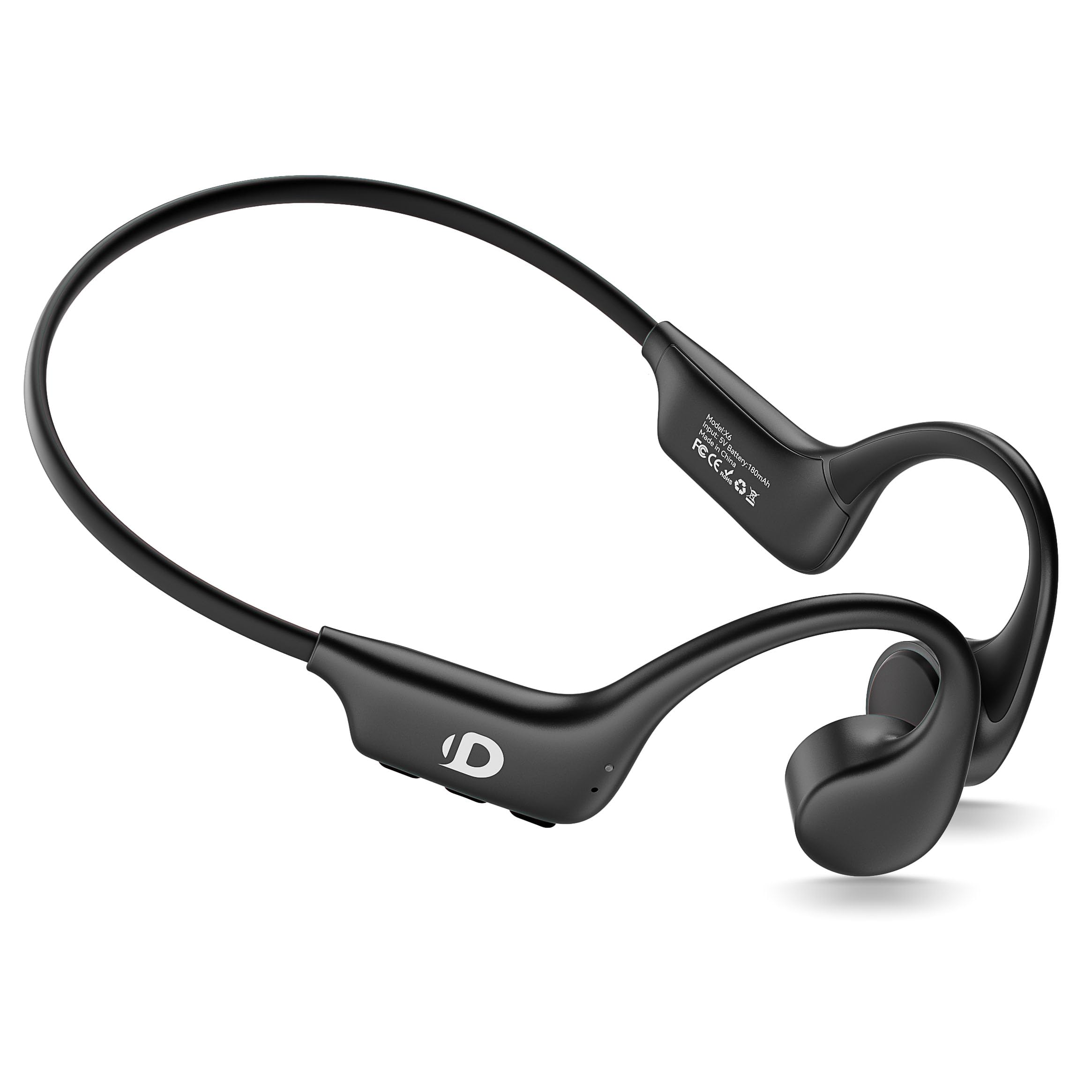 Photo 1 of DEMICEA Open Ear Sport Headphones, Wireless Bone Conduction Earphones, Built-in 32GB MP3,with Mic, IP68, Sweat & Water Resistant, Up to 8 Hours Battery, Bluetooth 5.3,for Running,Workouts