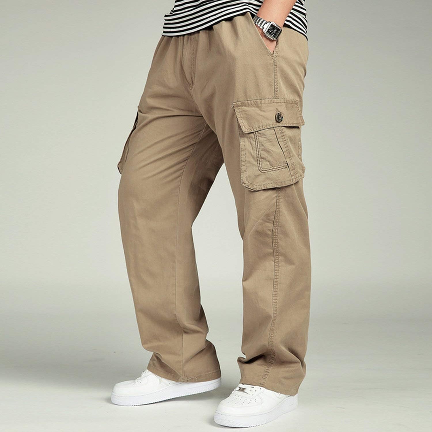 baggy khaki pants mens