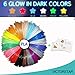 3D Pen Filament Refill PLA – VICTORSTAR 26 Colors, 520 Linear Feet(160M), 1 Stencil, 6 Glow in the Dark, Wooden, Skin Colors, 6M/Color, Diameter 1.75mm, No Odor and Better to Kid’s Health
