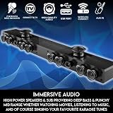 Mr Entertainer STARBAR Karaoke Soundbar with 2 Wireless Mics – All-in-One view 4