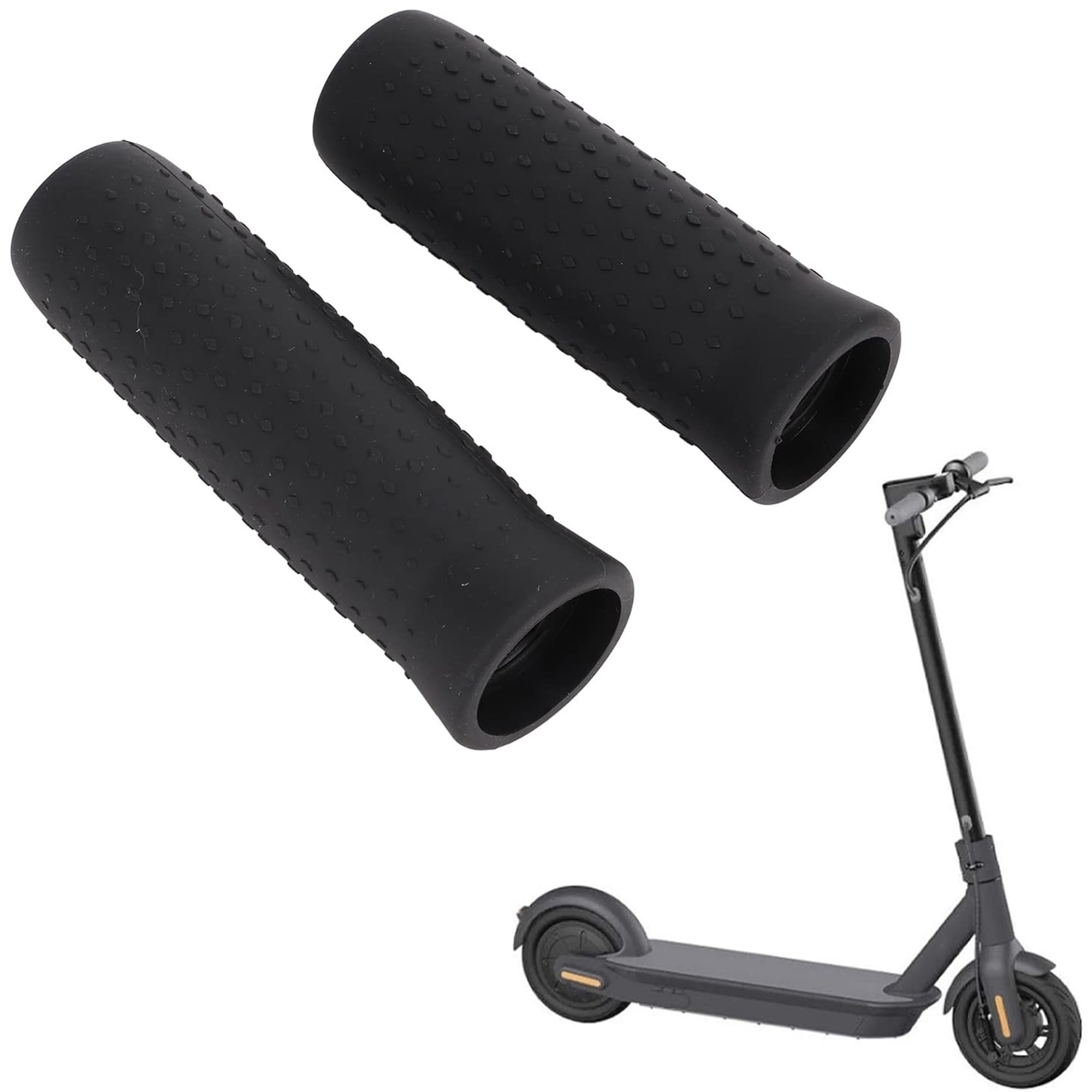 Grips for Segway Ninebot, Handlebar Grip Replacement for Ninebot G30 Max, Grips for E Scooter Segway Ninebot G30 Max (Black)
