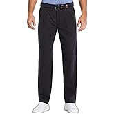 Savane Men's Ultimate Performance Pleated Chino Pants