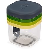 Joseph Joseph Multi-Prep Mini, 3-in-1 Compact space saving Vegetable Chopper & Dicer, Egg Slicer, 3 Stainless Steel Wire cutt