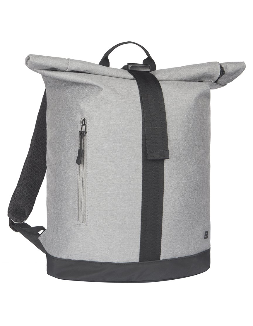 Finocam Urban Roll-Top Professional Laptop Backpack for up to 15.6 inch Laptop - Grey