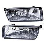 Clear Rectangular Lens Fog Driving Lights Lamps