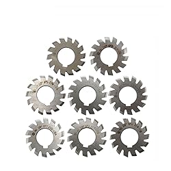 BAISULI HSS Gear Mill Cutters M0.5 M0.75 M1 M1.25