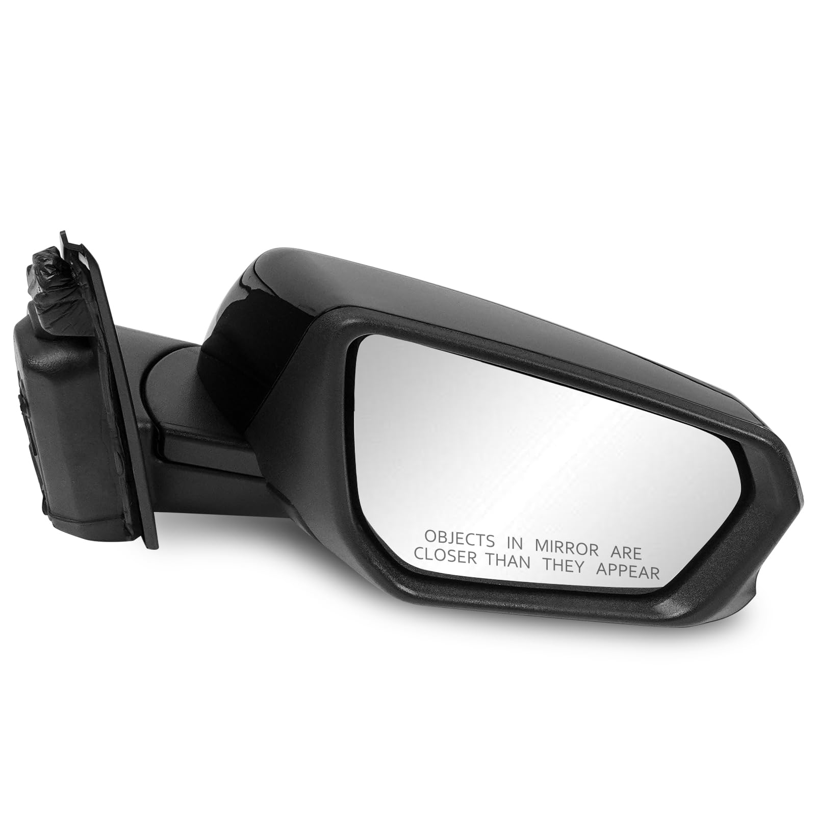 Photo 1 of Dexepe Passenger Side Mirror Assembly 2018-2024 Compatible with Chevy Equinox GMC Terrain Heated Power Adjustable Glass Replace 84225382, 84404689, 84604243, 23406419 Black (5Pin Right)