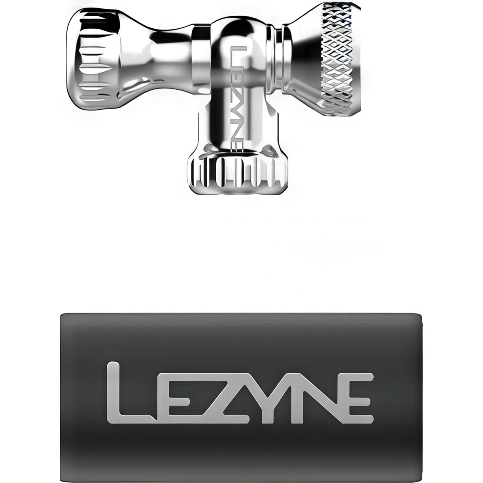 LEZYNE Control Drive Adapter for CO2 Bottle, Adults, Unisex, Silver, One Size
