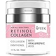 Retinol and Collagen Face Moisturizer - Instant Face Tightening Cream, Neck Cream for Tightening and Firming, Anti Aging Face