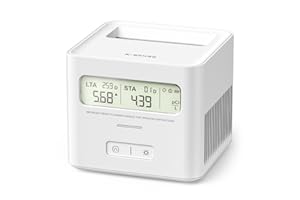 X-Sense Radon Detector for Home, Easy to Use, Zero Lab Fees, No Installation Required, Continuous Monitoring with Clear LCD Screen, XR0A-SR