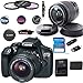 Canon EOS 1300D / T6 EF-S 18-55mm 18.7MP CMOS 5184 x 3456 Pixels (Black) + Deal-Expo Basic Accessories Bundle