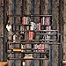 Rustic Wood Wallpaper Wood Plank Self Adhesive Film Wood Peel and Stick Wallpaper Wood Grain Paper Wall Covering Removable Wallpaper Reclaimed Vinyl Shelf Drawer Liner 17.7