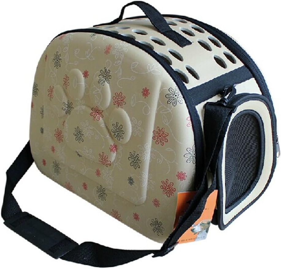 Petown Soft-sided Pet Carrier-pet Carriers Airline Approved with Foldable and Washable (Yellow)