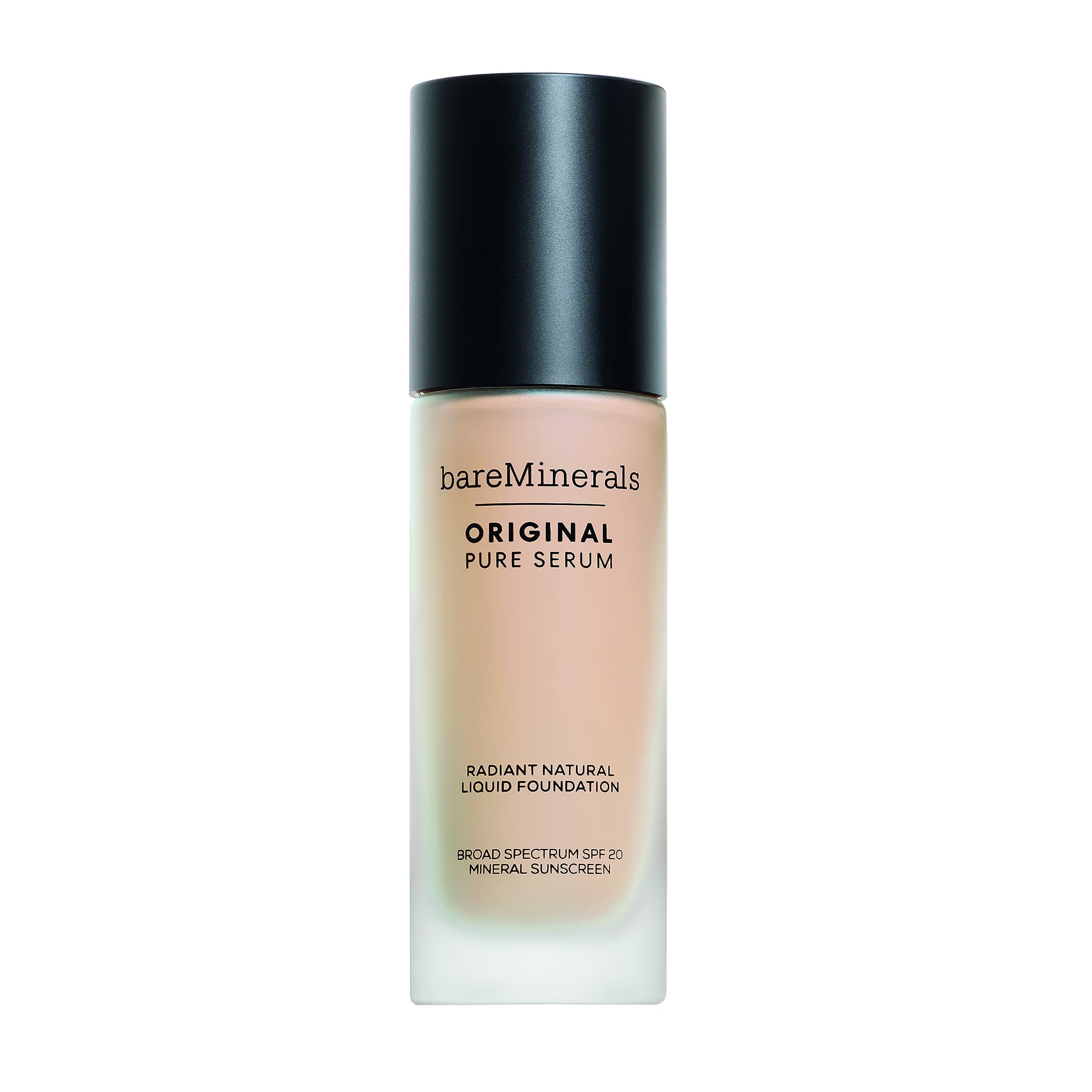 Photo 1 of bareMinerals Original Pure Serum Radiant Natural Liquid Foundation Mineral SPF 20, Fair Cool 1.5