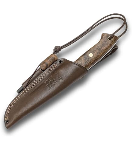 Amazon.com: Joker Ranger CM143-P Bushcraft Knife, 4.33 in 14C28N