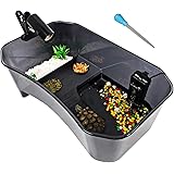 Binano Turtle Tanks Topper,Pet Turtles,Aquarium Tank,Turtle Topper Basking Platform,Turtle Tank Aquarium, Plastic, Turtle Hab