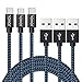USB Type C Cable,AOKER 10ft Nylon Braided Long Cord USB Type A to C Premium Charger for Galaxy S9/S9 Plus/S8/ S8+/Note9/Note 8,ZTE Zmax Pro Z981,Google Pixel/Pixel XL,Nexus 6p,LG G6(3x10ft)