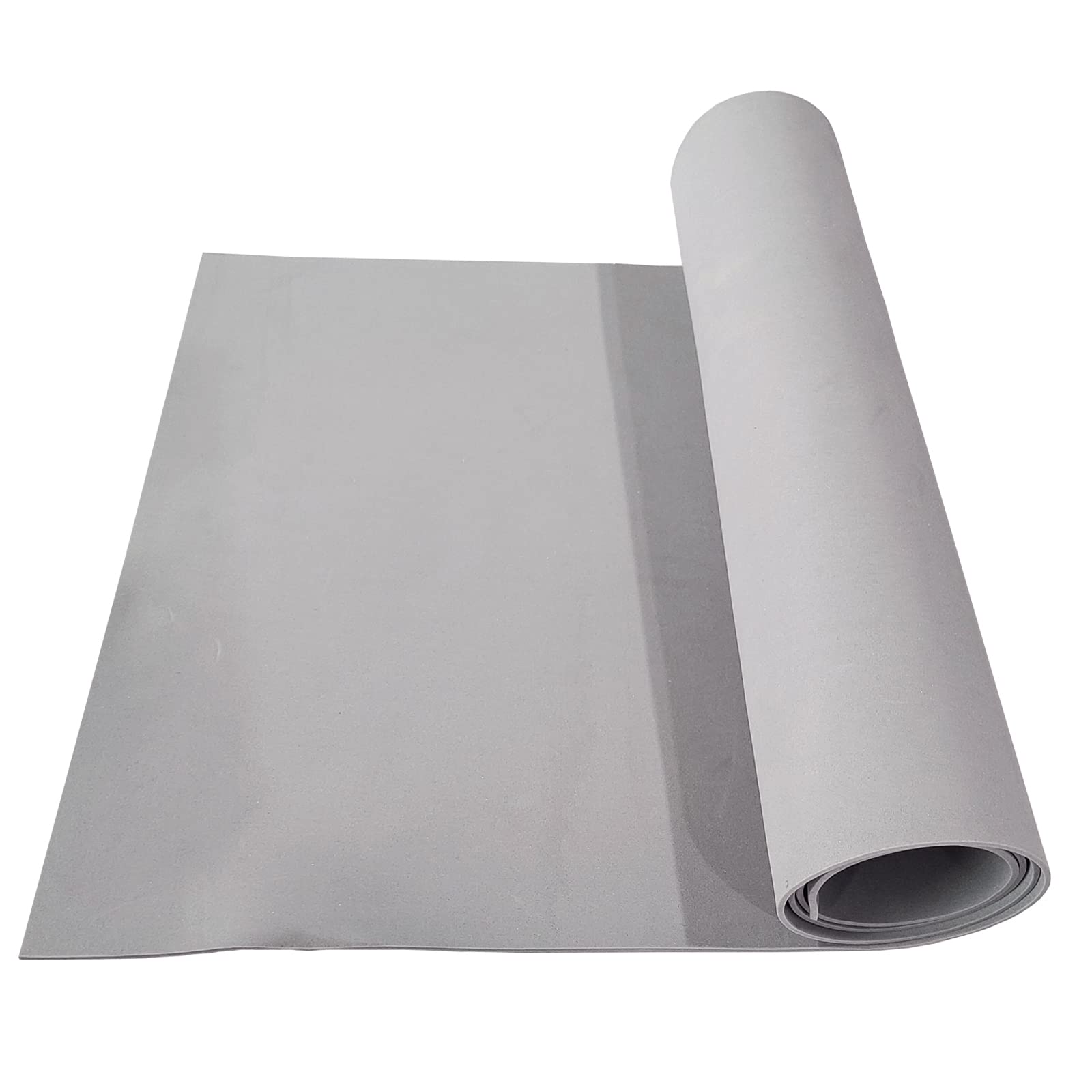 Photo 1 of Grey EVA Foam Cosplay, 1 Piece of 2mm Craft Foam,Cosplay Foam, 14" x 39" Ultra-high Density 80 kg/m3 EVA Foam Sheets (Grey-2mm)