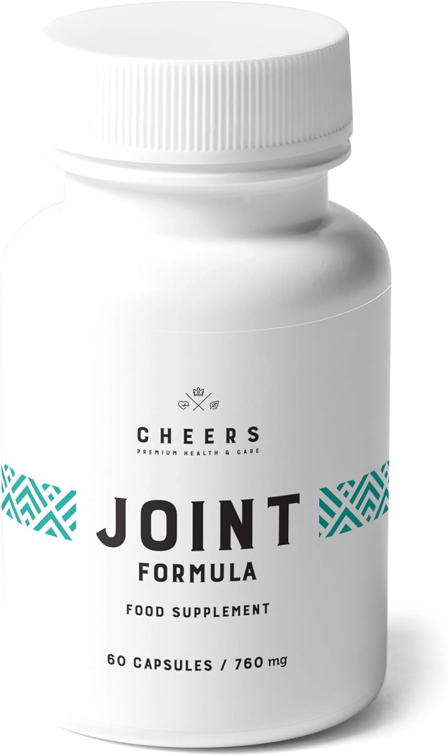 CHEERS, Joint Formula, 60 Capsules, Joint Support Supplement for Adults Joint Health Supplement with Vitamin C