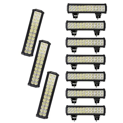 PrimLight 10pcs 72W Luz del Trabajo de LED Proyector de la Barra ...