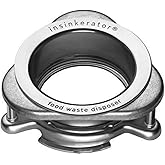 InSinkErator Quick Lock Mounting Flange, Stainless Steel, QLM-00