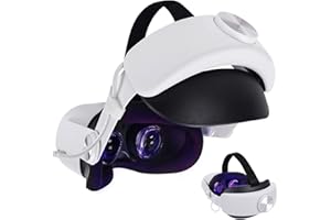 NBZZ Head Strap with 7000mAh Battery Pack for Oculus Quest 2 Accessories, Replacement for Quest 2 Elite Strap with Battery Enhanced Comfort and Longer Operating Time in VR