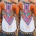 Mosunx Women 2016 New Summer Vest Top Sleeveless Blouse Casual Tank Tops T-Shirt (M, Multicolor)