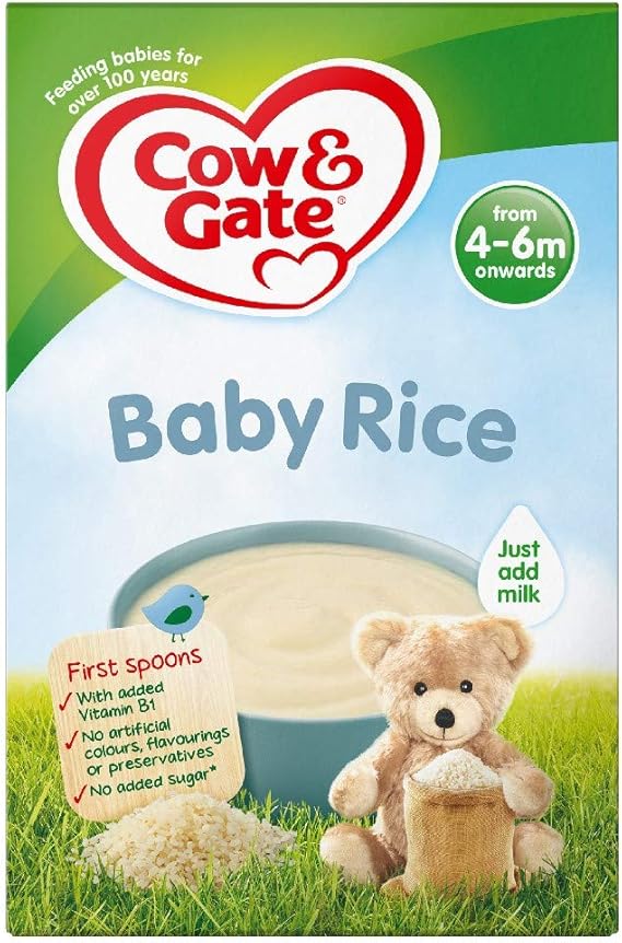 cow and gate baby rice ingredients