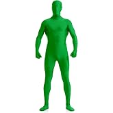 Aniler Chromakey Bodysuit Invisible Effects Background Chroma Keying Green Body Suit for Screen Photography