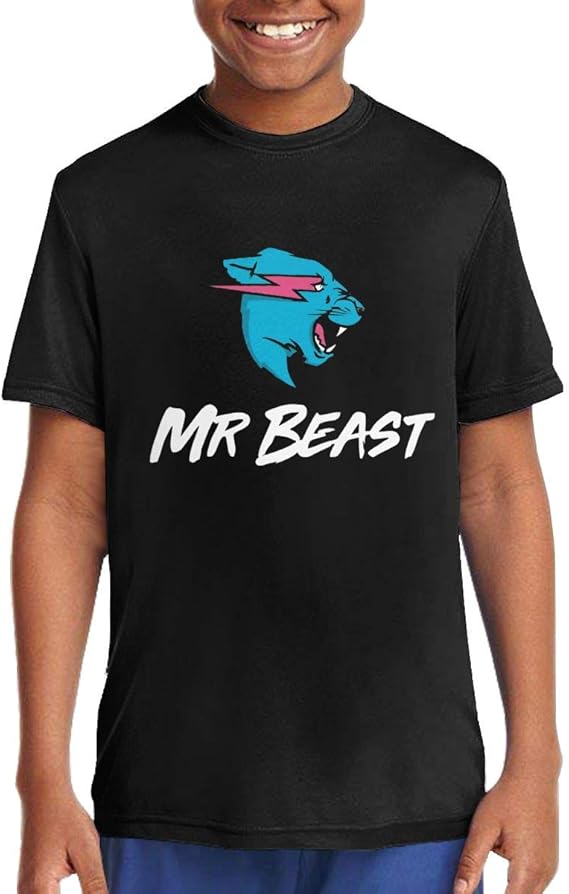Children's Mr Beast Logo Cute T-Shirts 