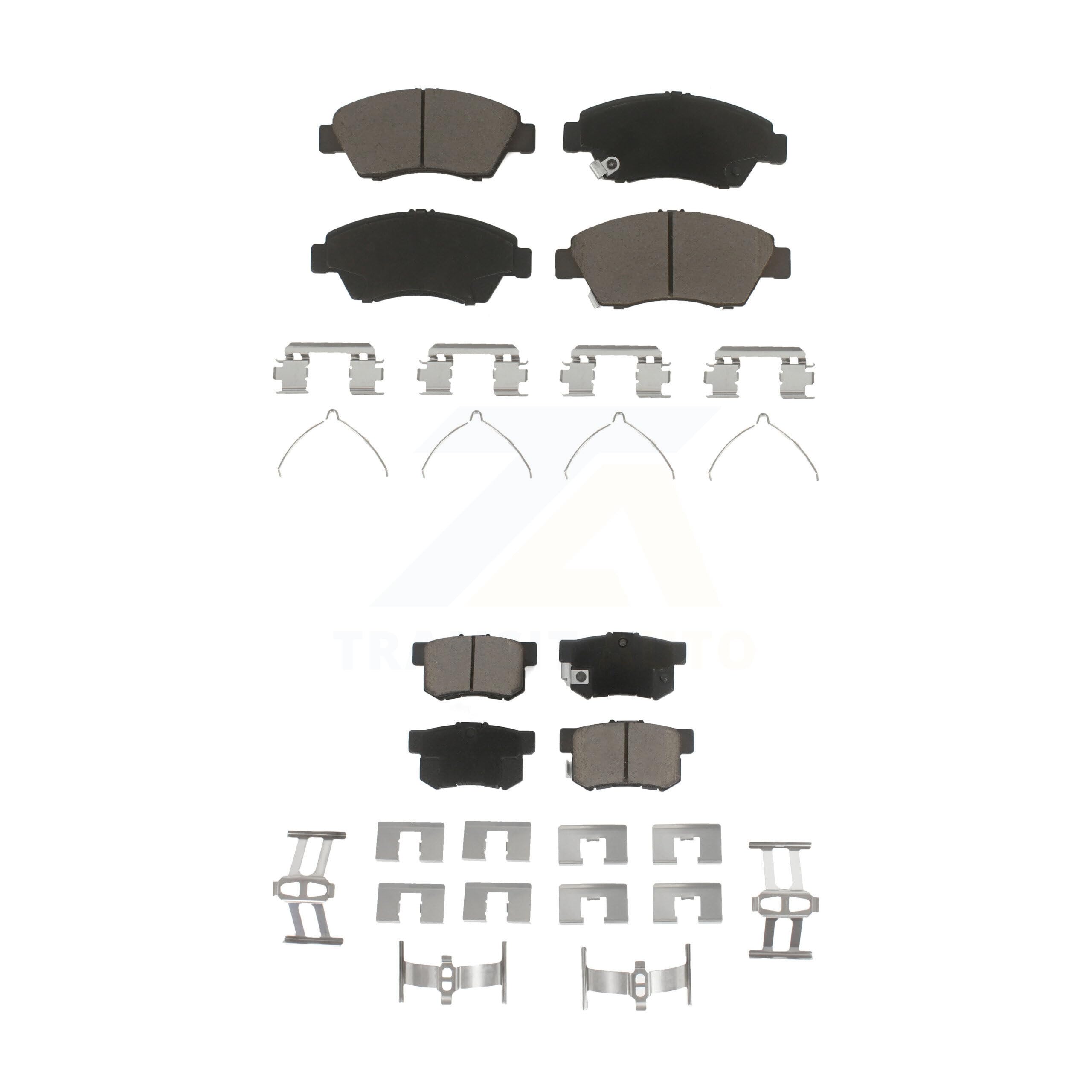 CMX Front Rear Ceramic Brake Pads Kit Replacement